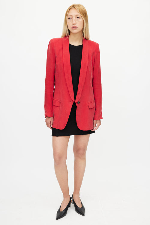 Smythe Long Shawl Blazer