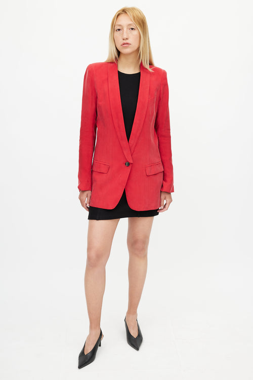 Smythe Long Shawl Blazer