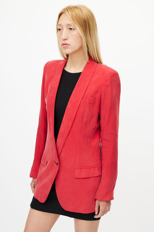 Smythe Long Shawl Blazer