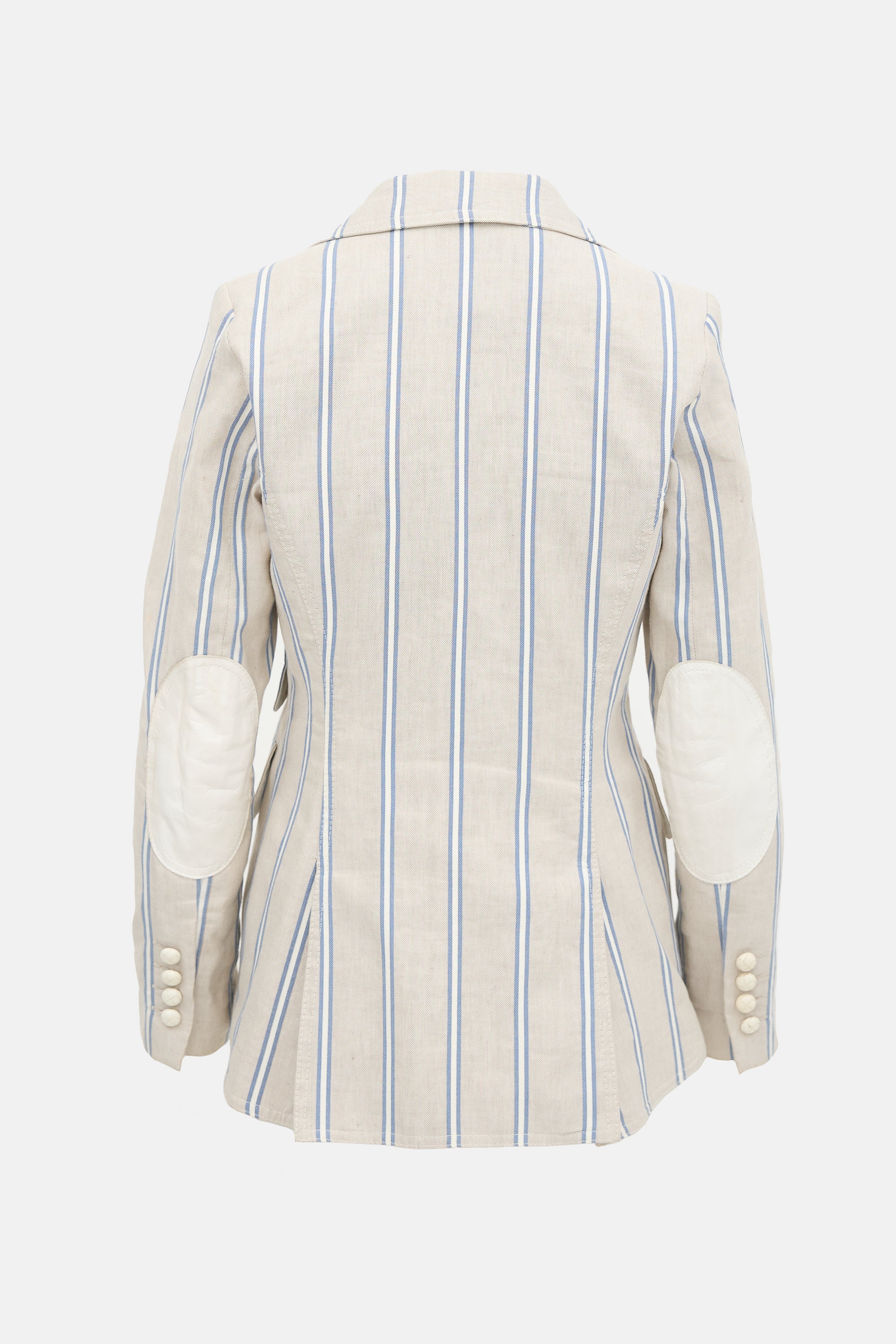 Smythe Striped Equestrian Blazer