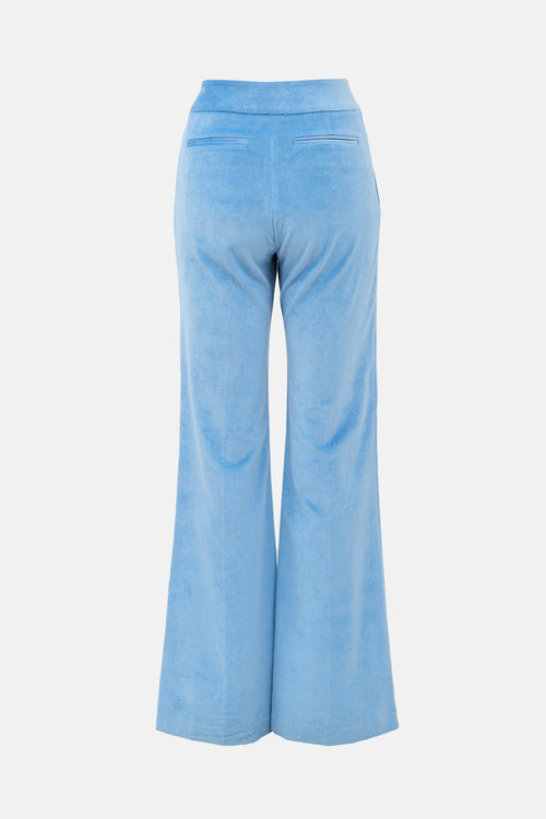 Smythe Velvet Flared Trouser