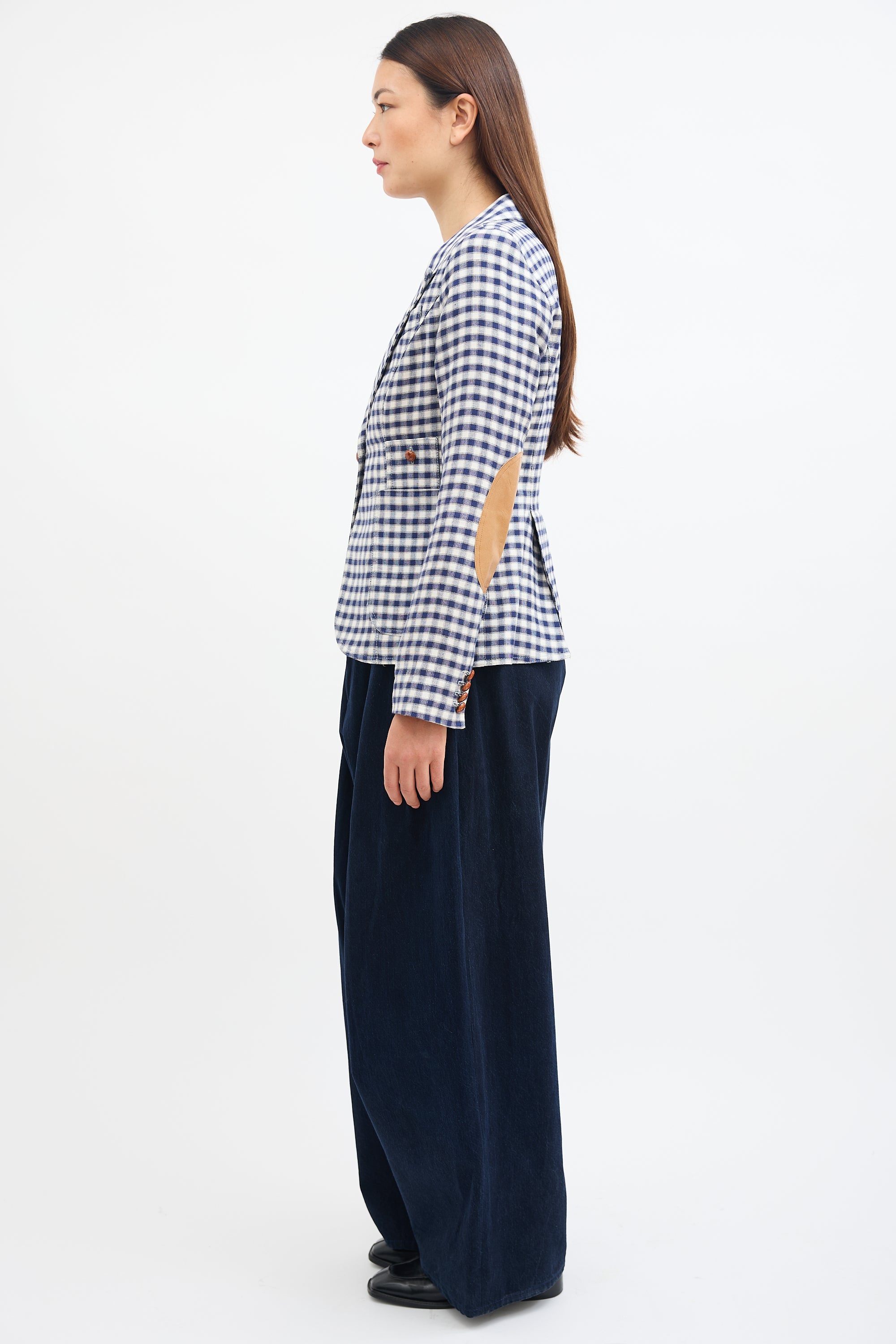 Smythe Gingham Duchess Blazer