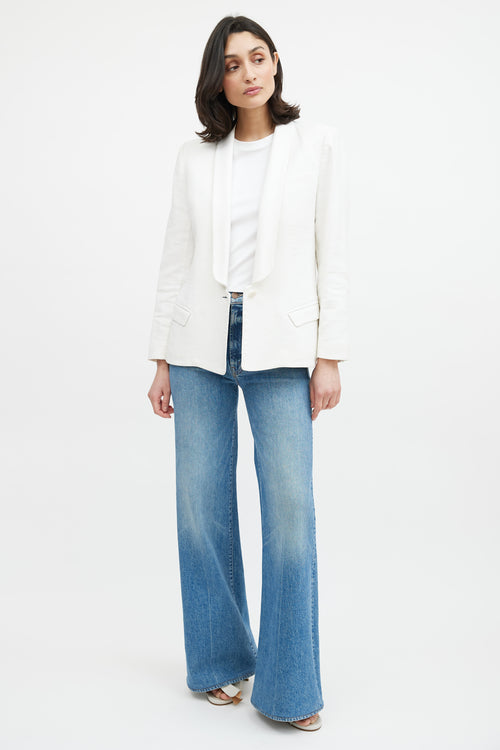 Smythe Linen Shawl Blazer