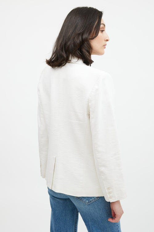 Smythe Linen Shawl Blazer