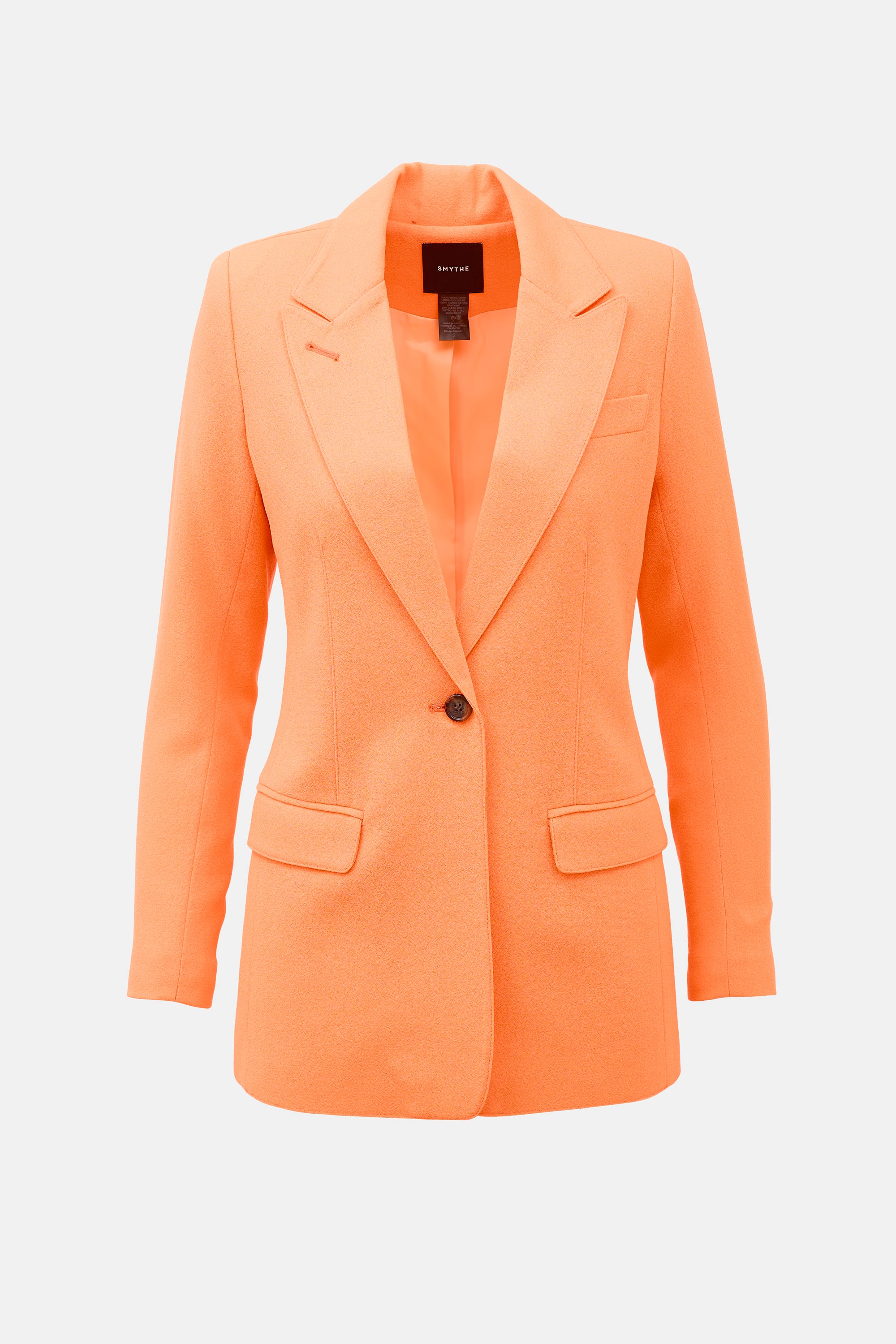 Smythe Wool Crepe Tailored Blazer