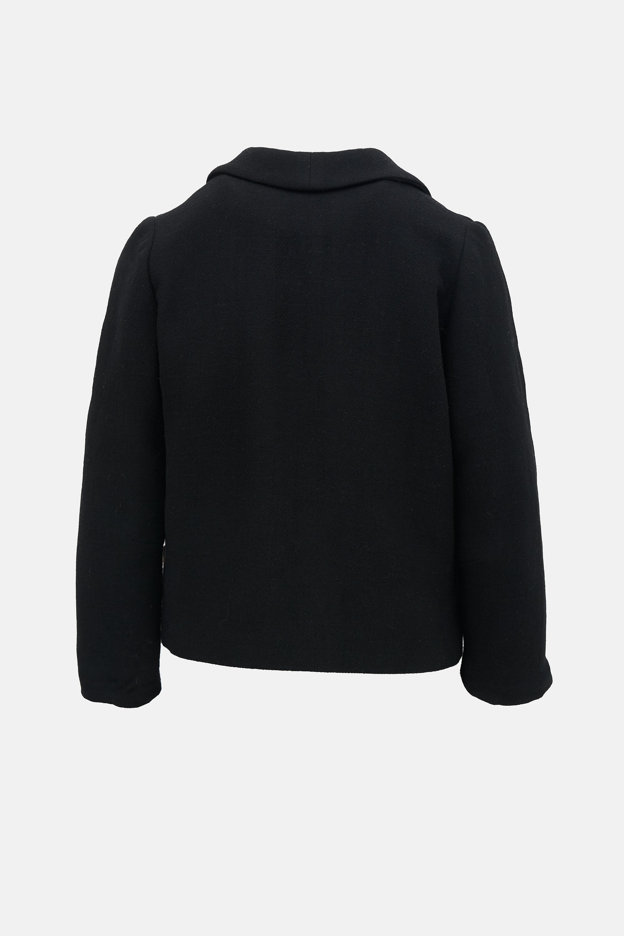 Smythe Wool Cropped Blazer
