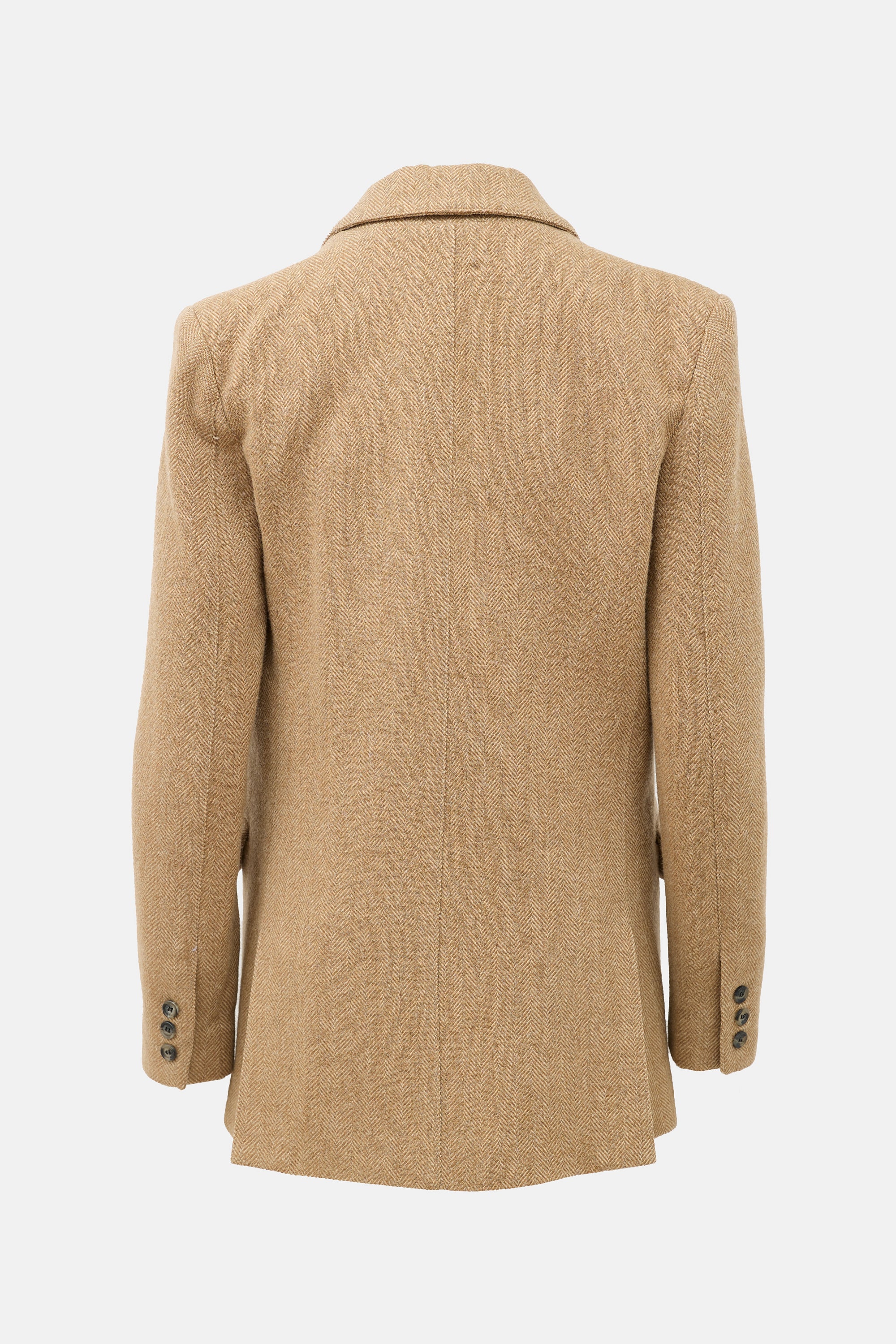 Smythe Wool Herringbone Oversized DB Blazer