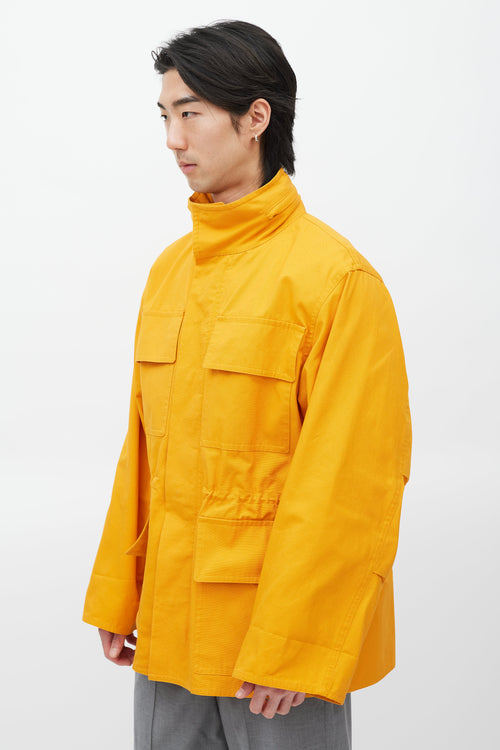 Sofie D'Hoore Orange Hooded Jacket