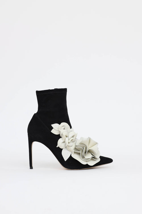 Sophia Webster Floral Ankle Boot