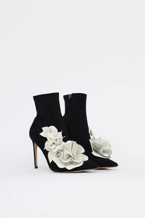 Sophia Webster Floral Ankle Boot