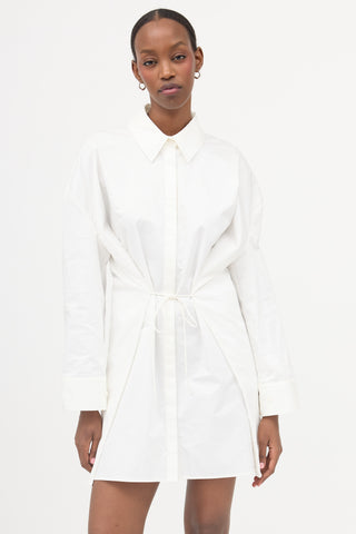 St. Agni Oversized Shirt Dress