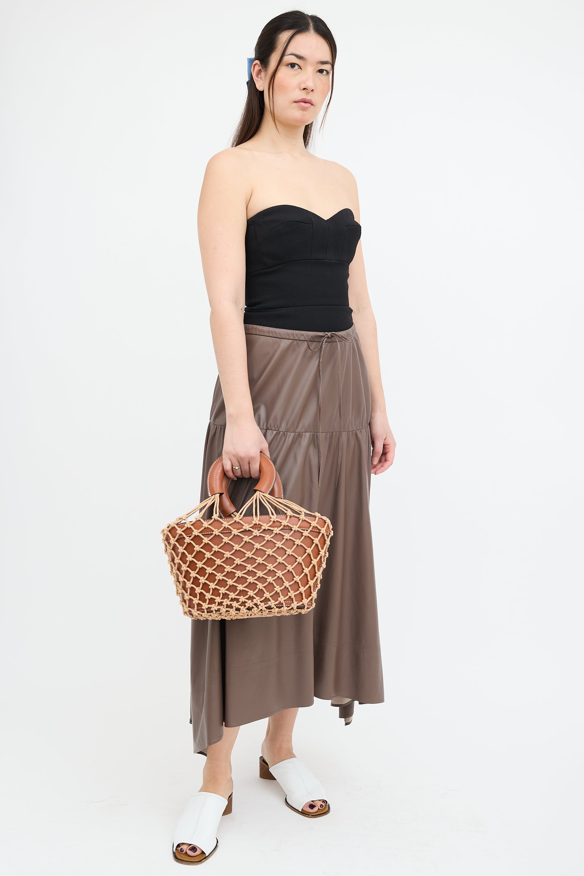 Staud Leather Moreau Bag