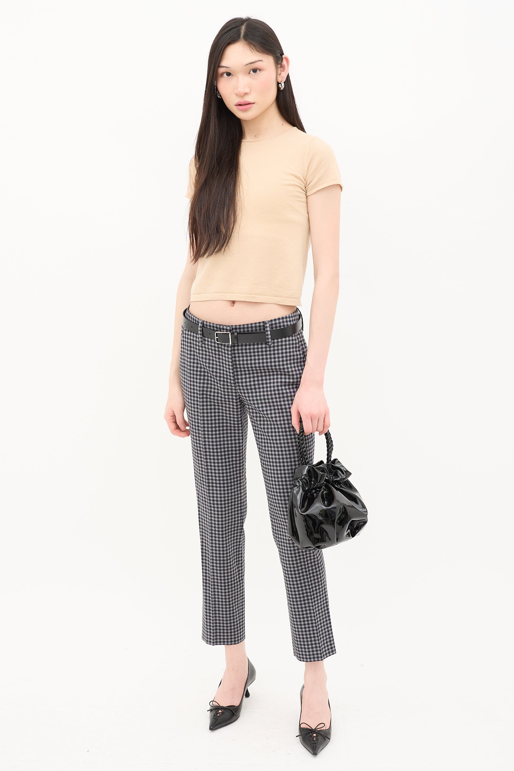Staud Patent Leather Grace Bag