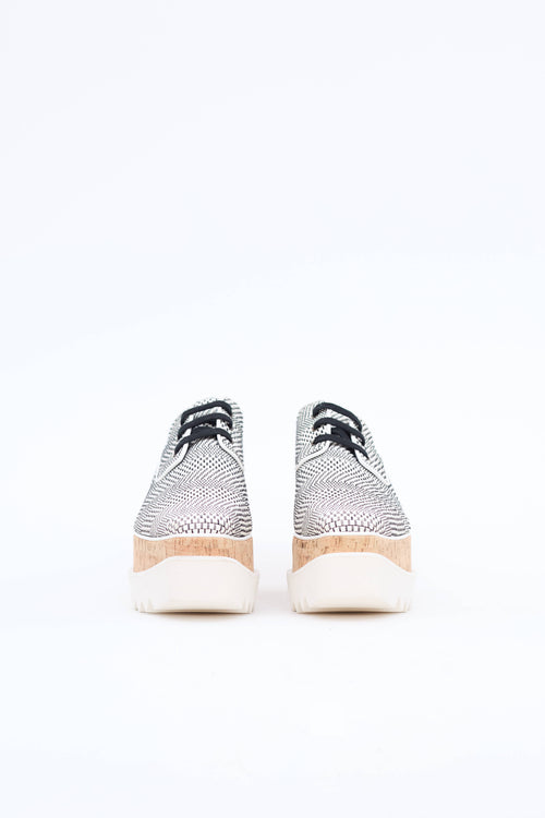 Stella McCartney Woven Elyse Platform Derby