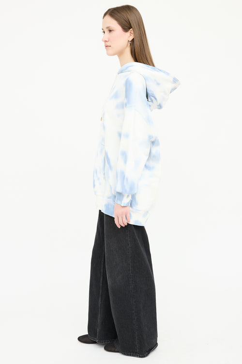Stella McCartney Tie Dye Logo Hoodie