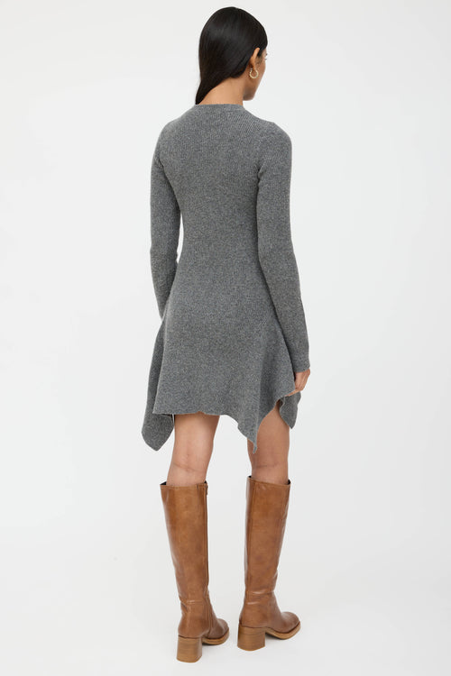 Stella McCartney Wool Knit Sweater Dress