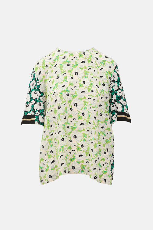 Stella McCartney Silk Floral Blouse