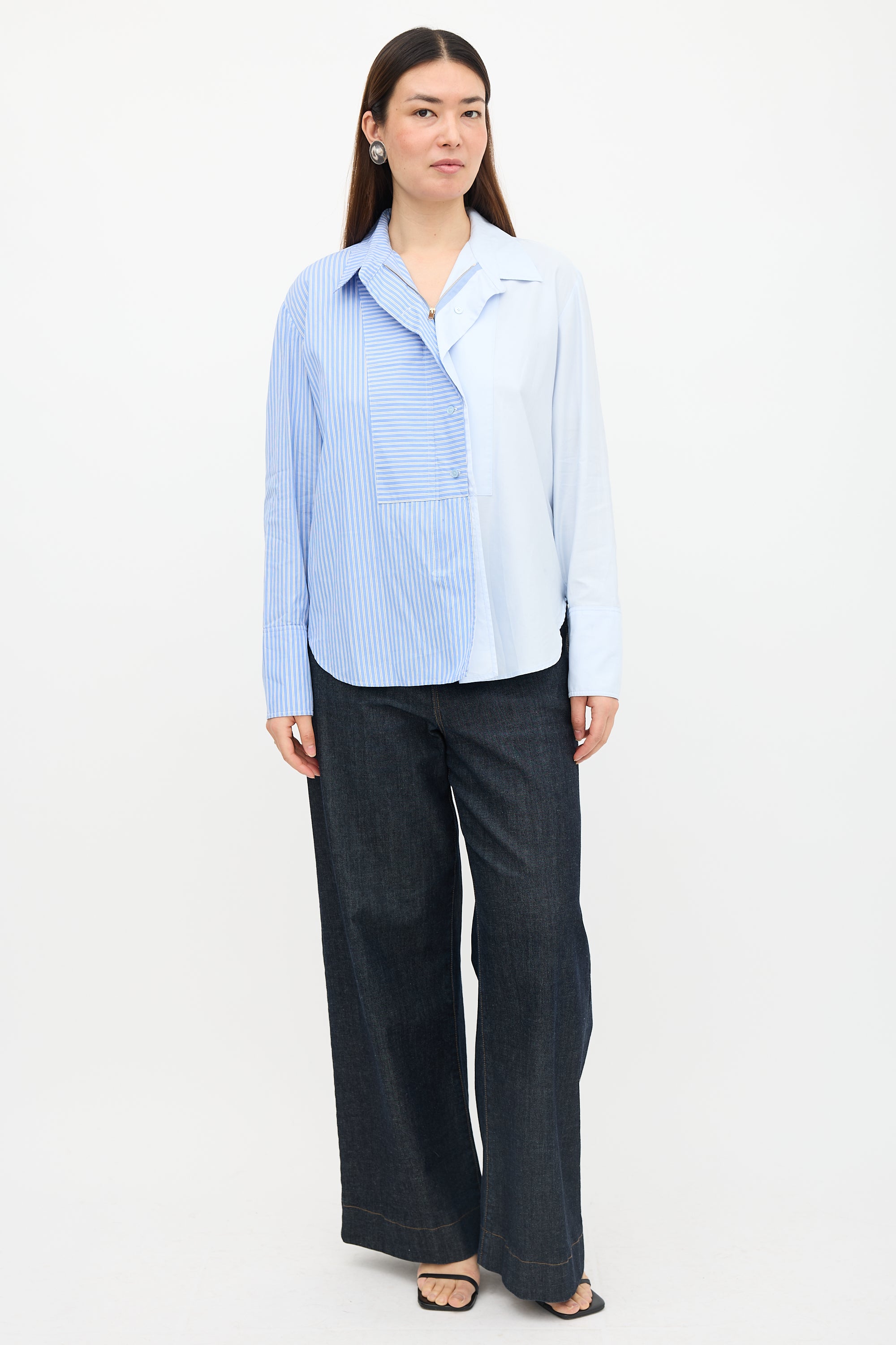 Stella McCartney Split Zip Front Shirt