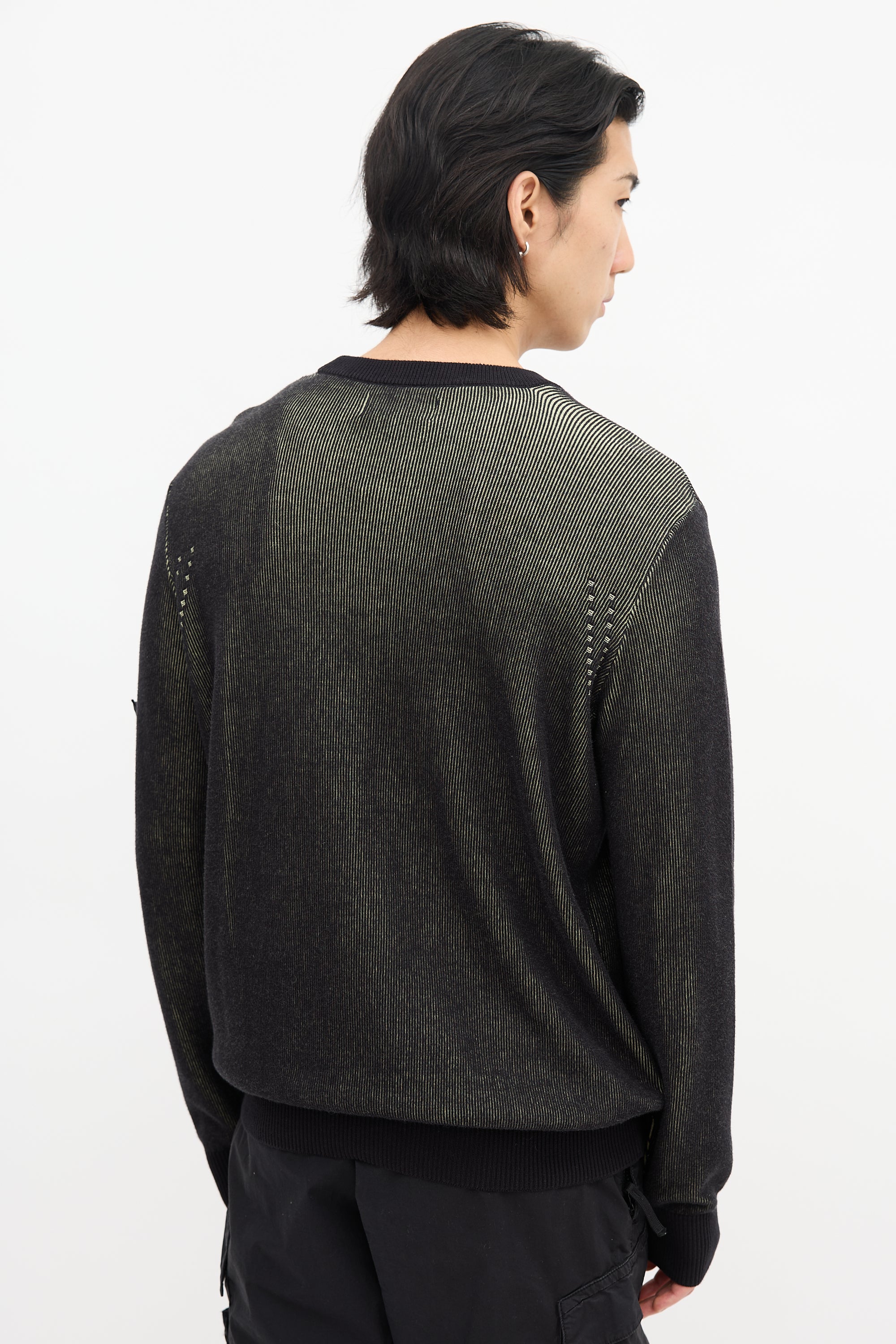 Stone Island Rib Knit Sweater