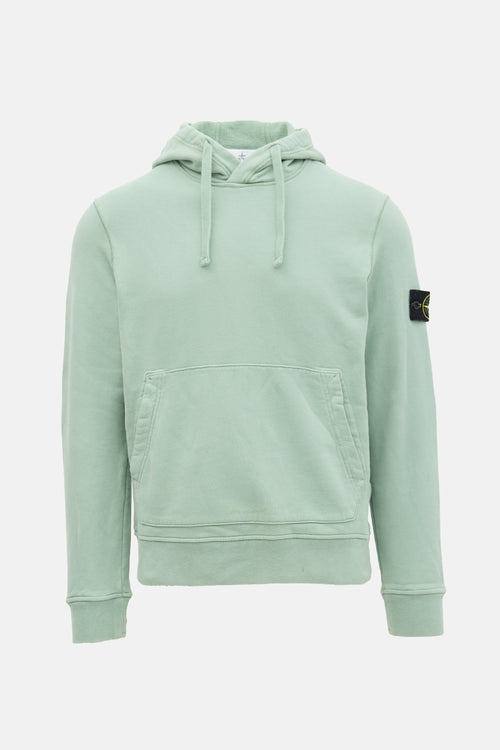 Stone Island Logo Patch Hoodie