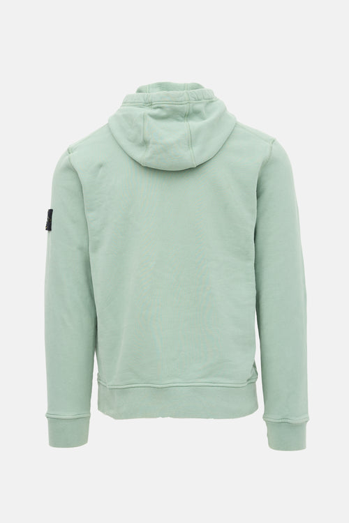Stone Island Logo Patch Hoodie