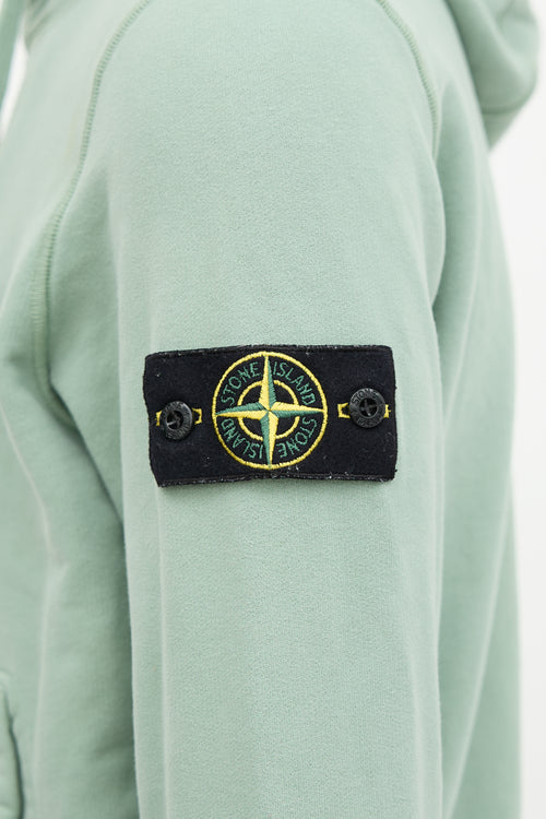 Stone Island Logo Patch Hoodie