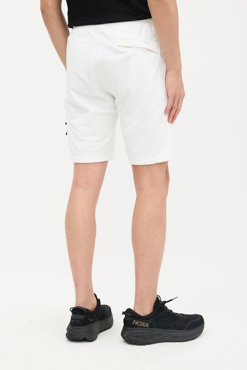 Stone Island Patch Logo Sweat Shorts
