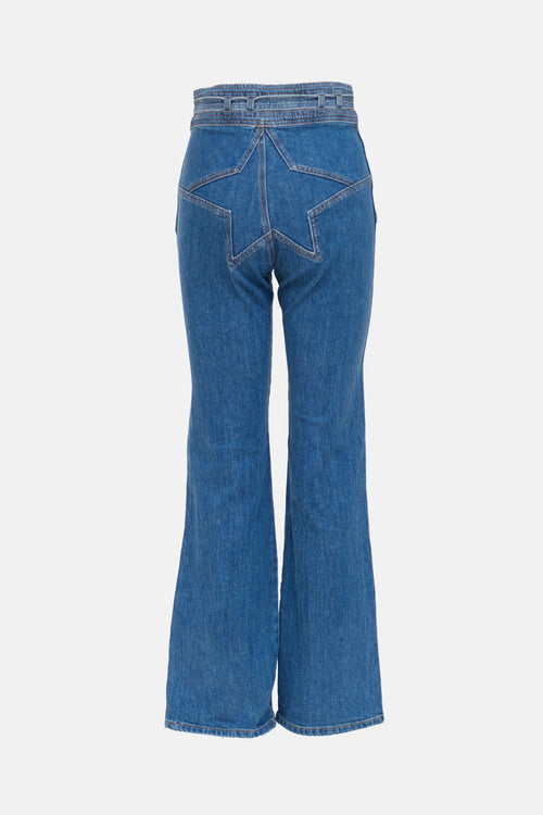 Y-Project Denim Side Slit Jeans