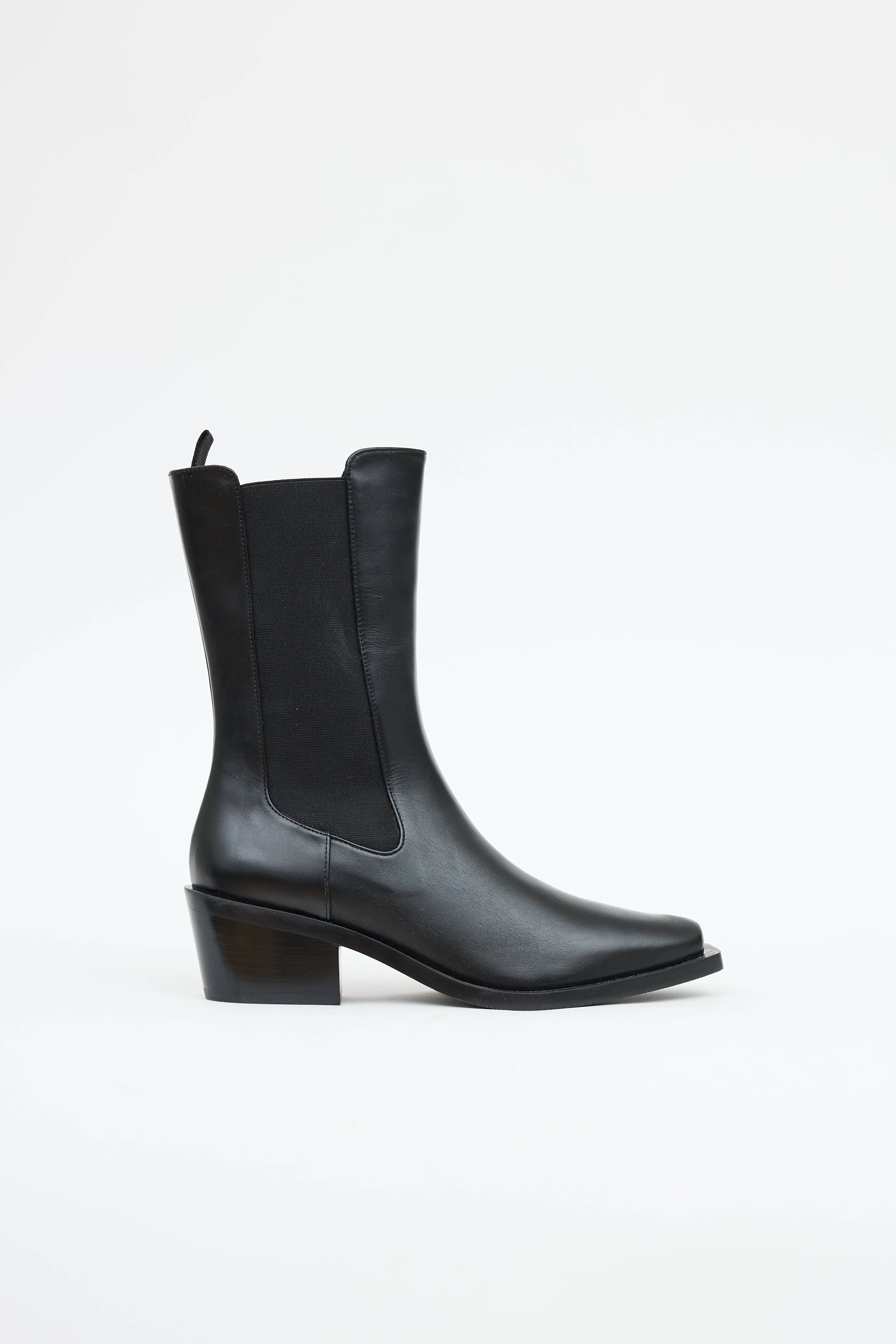 Stuart Weitzman Leather Miley Boot