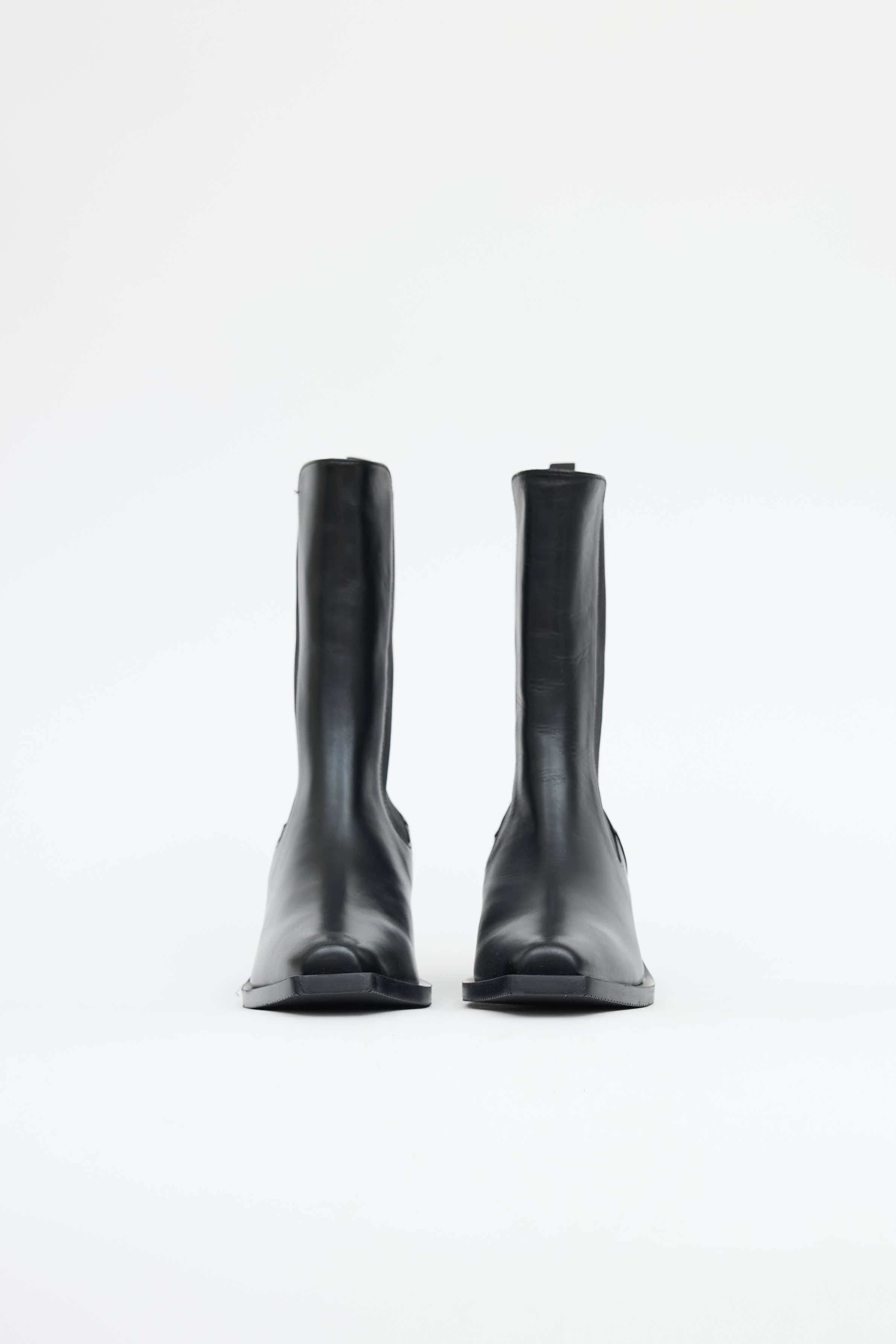 Stuart Weitzman Leather Miley Boot