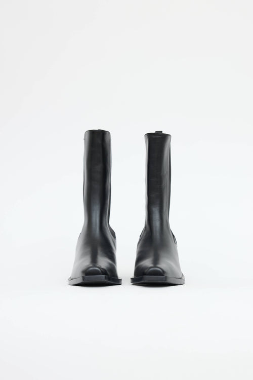 Stuart Weitzman Leather Miley Boot