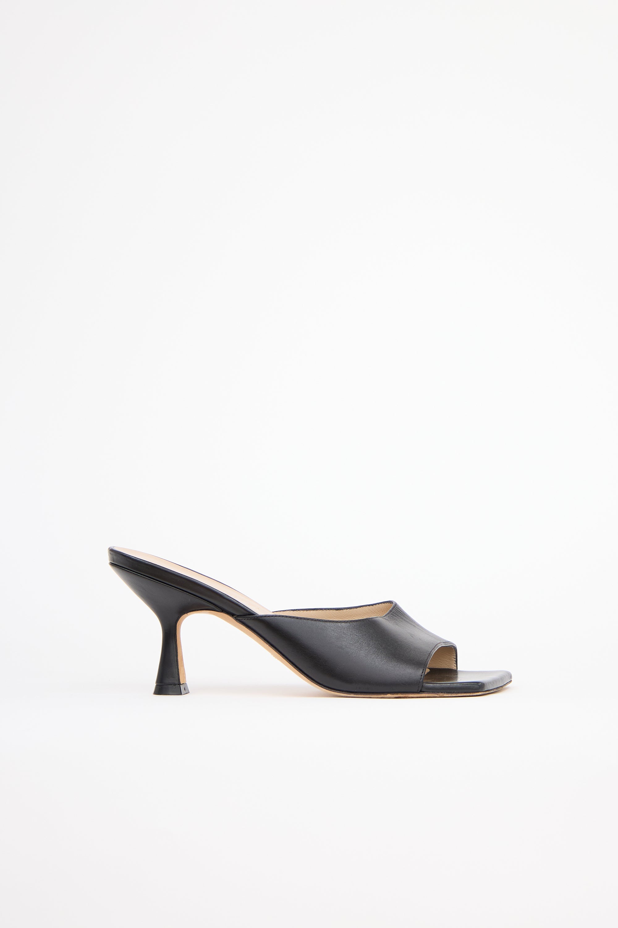 Stuart Weitzman Leather Tia 75 Sandal
