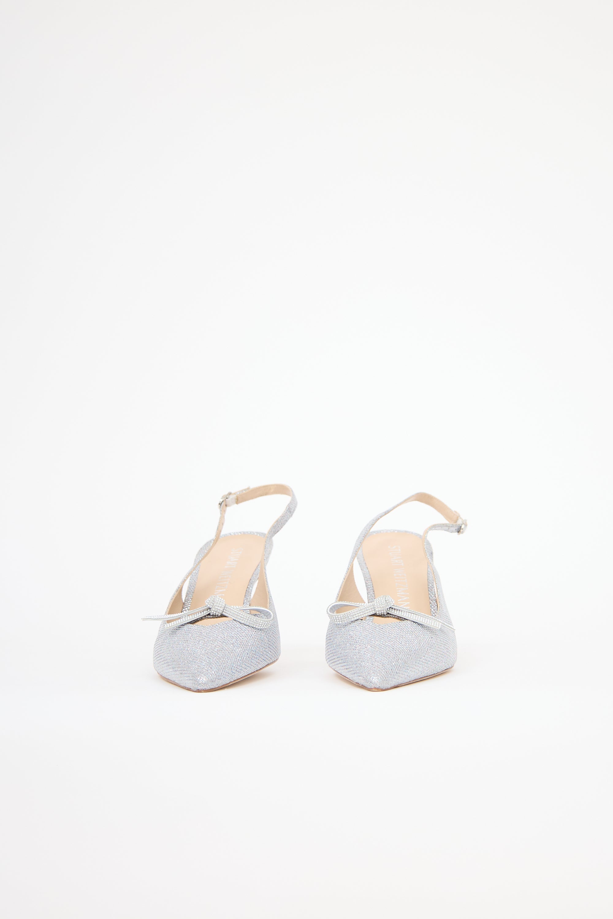 Stuart Weitzman Mesh SW Bow 75 Heel