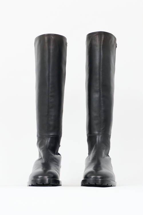 Stuart Weitzman 5050 Knee High Lug Boot