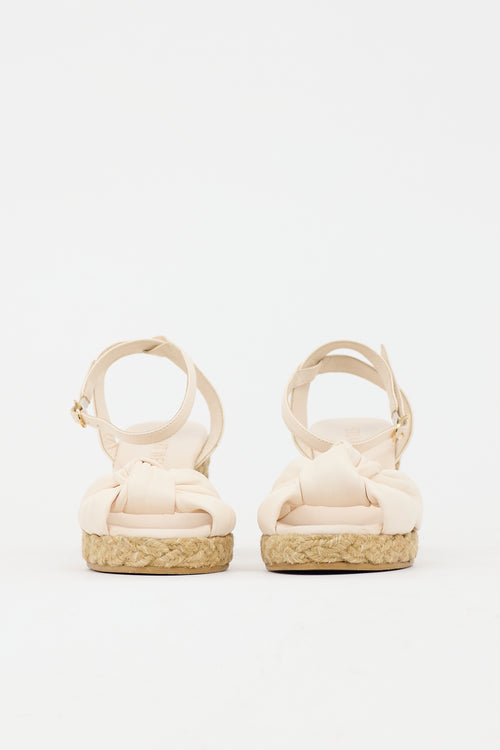 Stuart Weitzman Leather Playa   Sandal