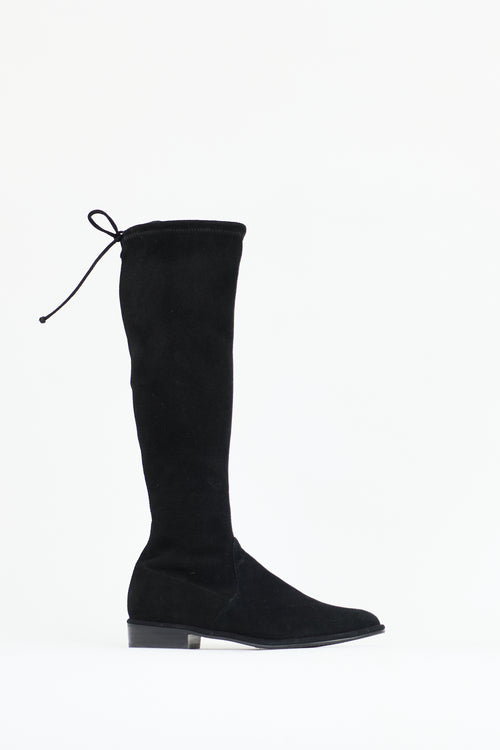 Stuart Weitzman Suede Kneezie Boot