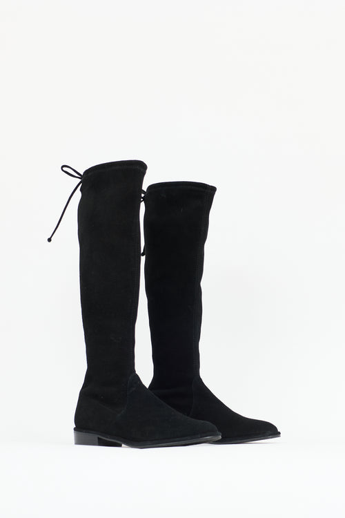 Stuart Weitzman Suede Kneezie Boot