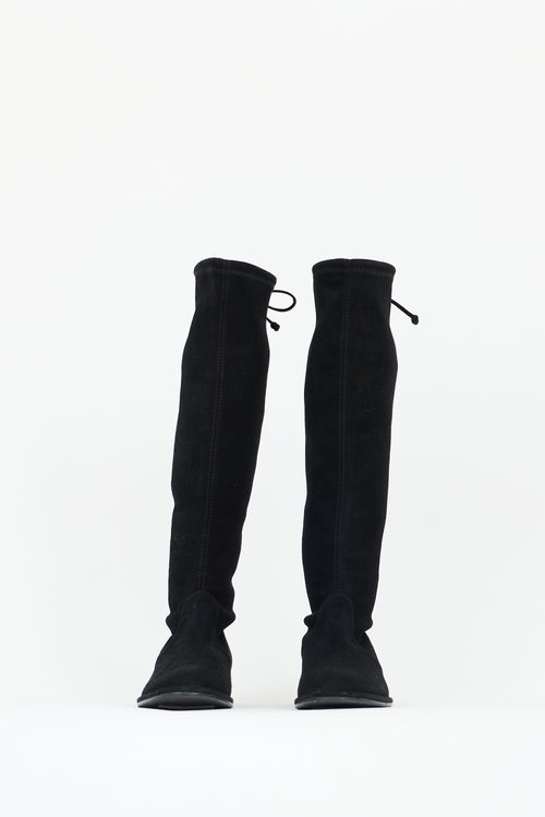 Stuart Weitzman Suede Kneezie Boot