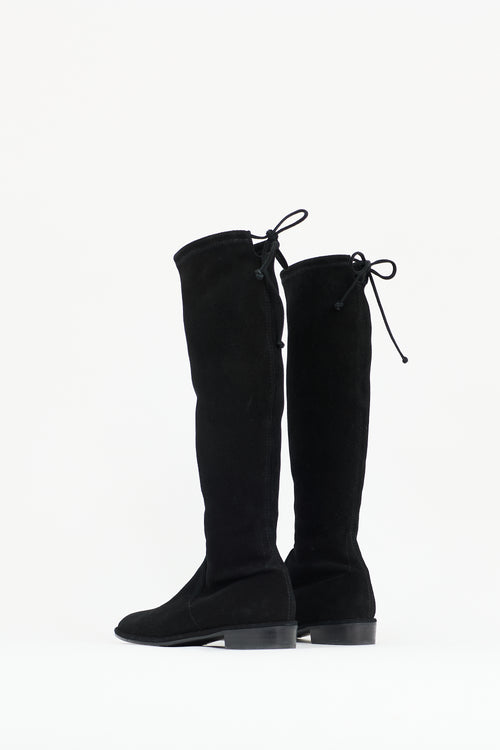 Stuart Weitzman Suede Kneezie Boot