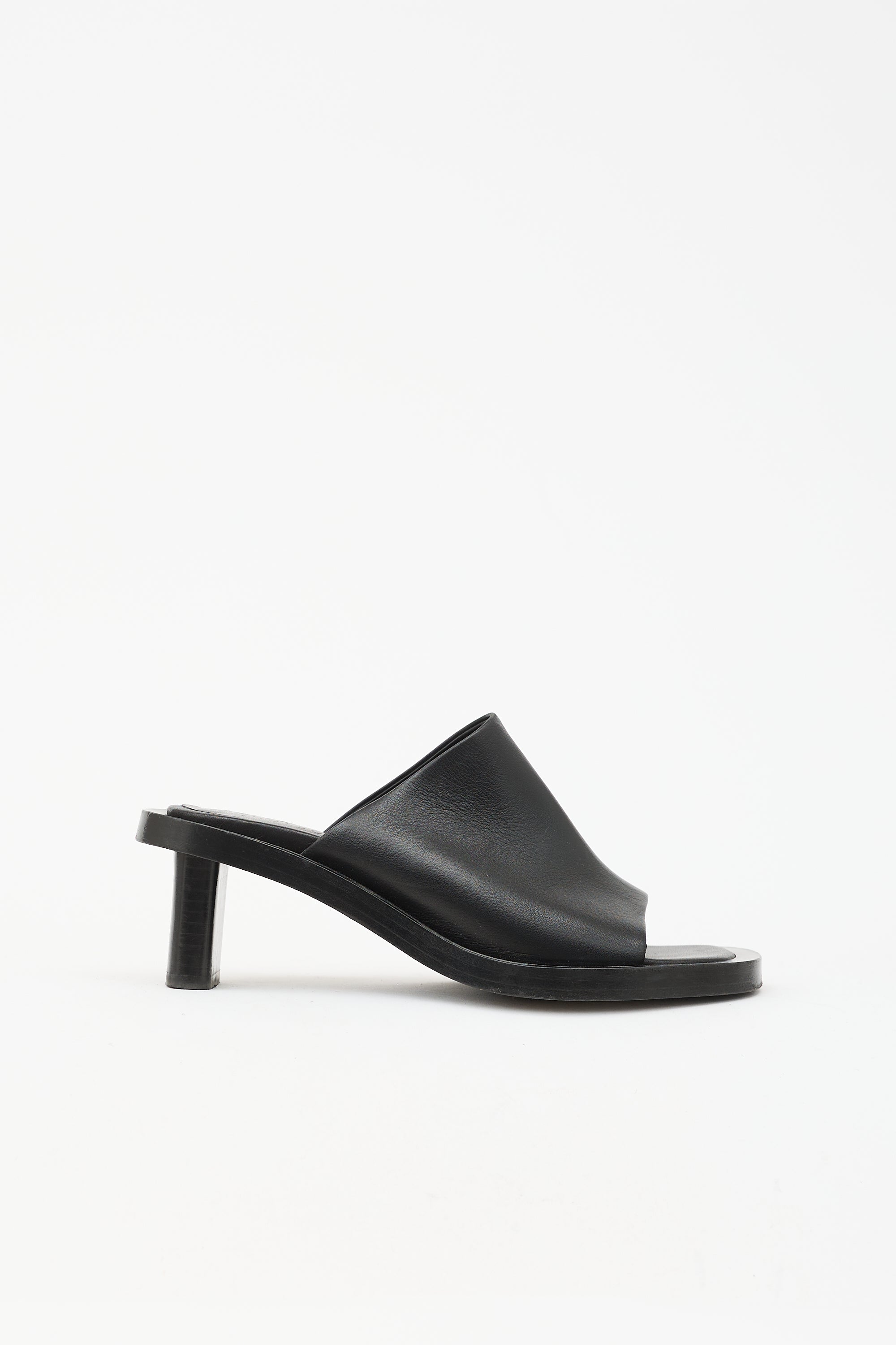 Studio Nicholson Leather Cube Mule
