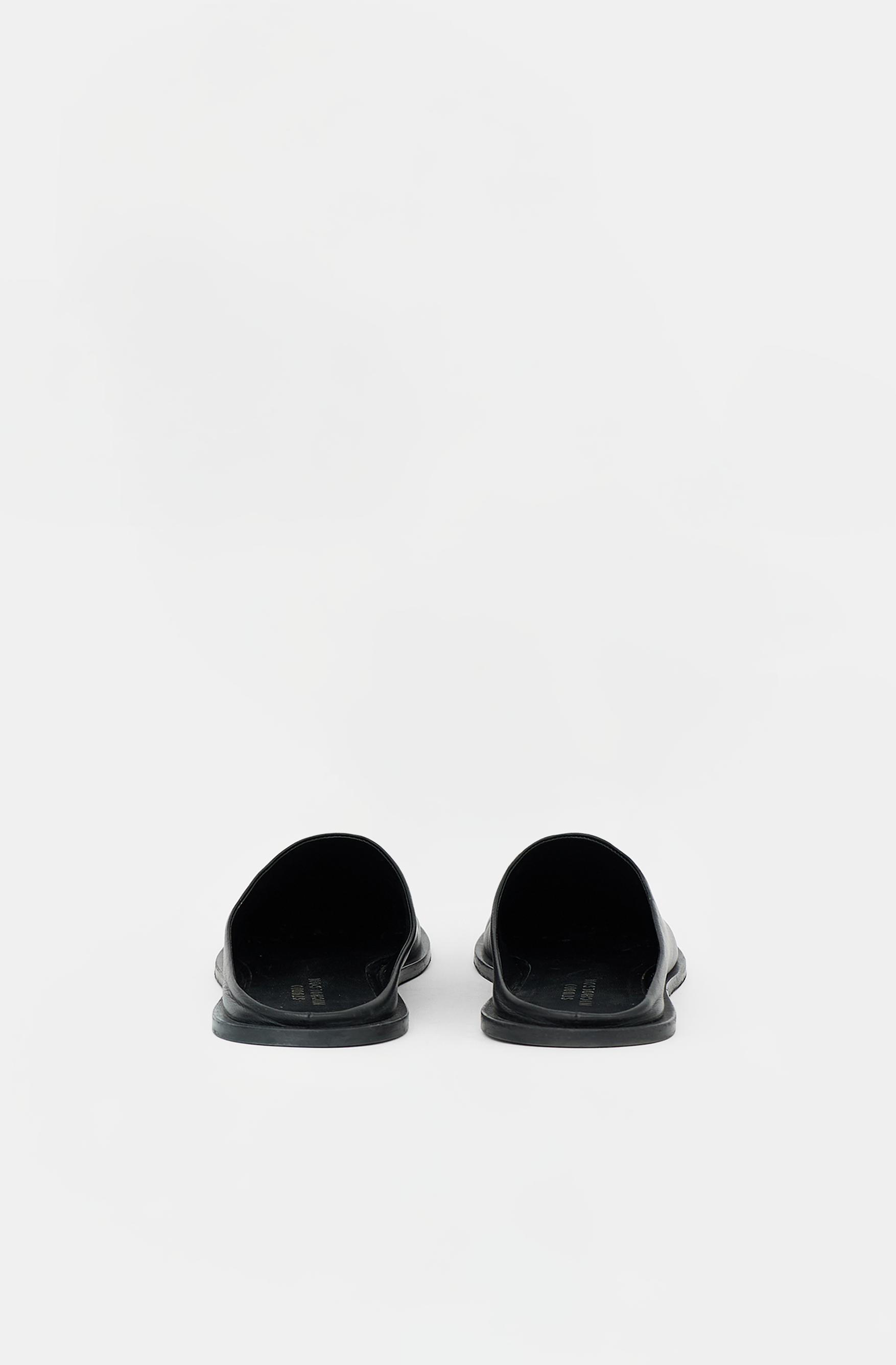 Studio Nicholson Leather Ty Flat Mule