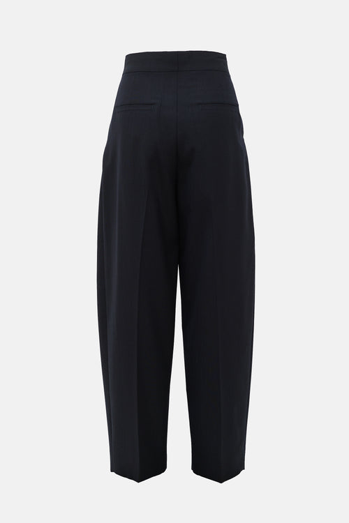 Studio Nicholson Wool Tapered Leg Trouser