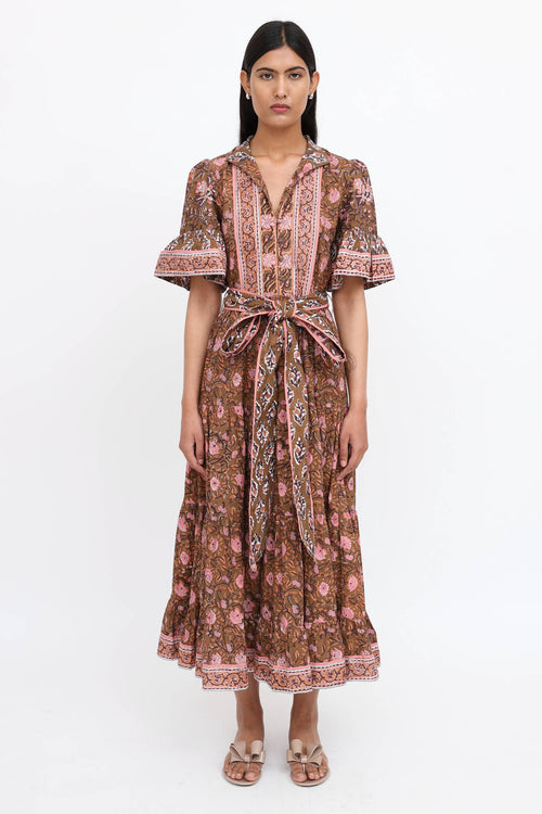 Sue Sartor Paisley Maxi Dress