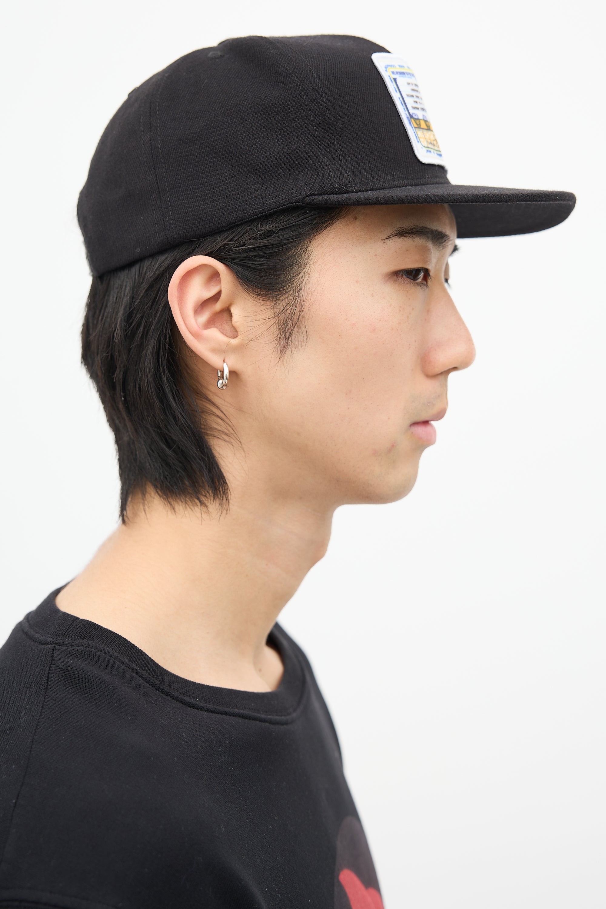 Black & Multi ODB Five Panel Hat
