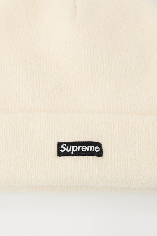 Supreme Mohair Logo Tab Beanie