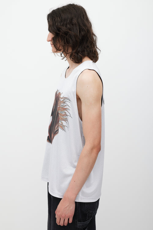 Supreme SS 2023 Black & White Reversible Graphic Jersey