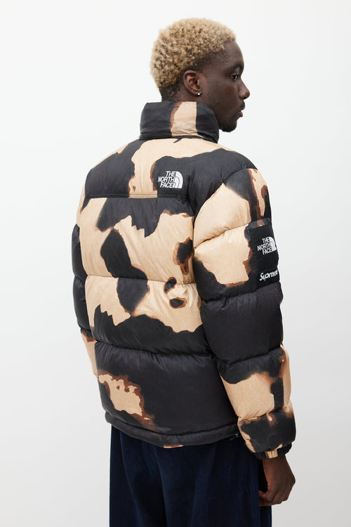 Supreme X The North Face Black & Brown Down Puffer