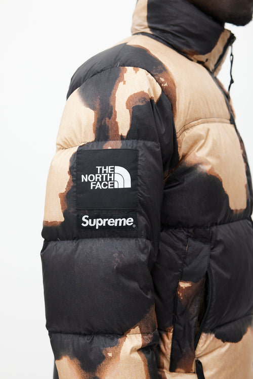 Supreme X The North Face Black & Brown Down Puffer