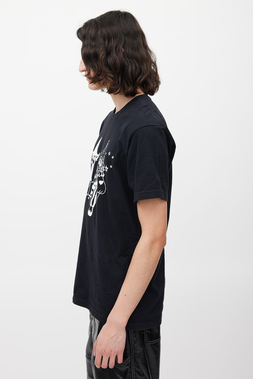 Supreme X Undercover Black & White Clown T-Shirt
