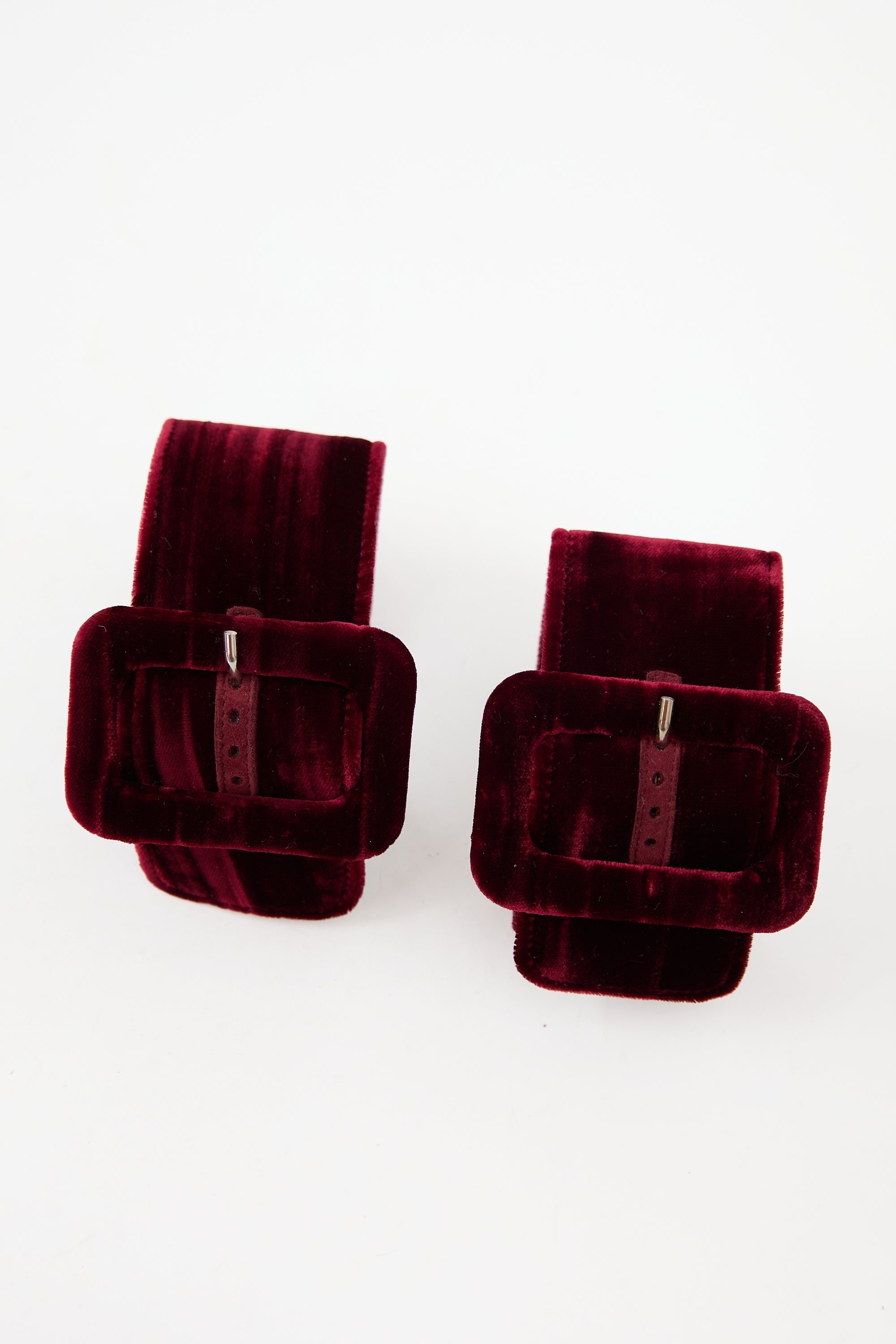 The Attico Velvet Debbie Mule